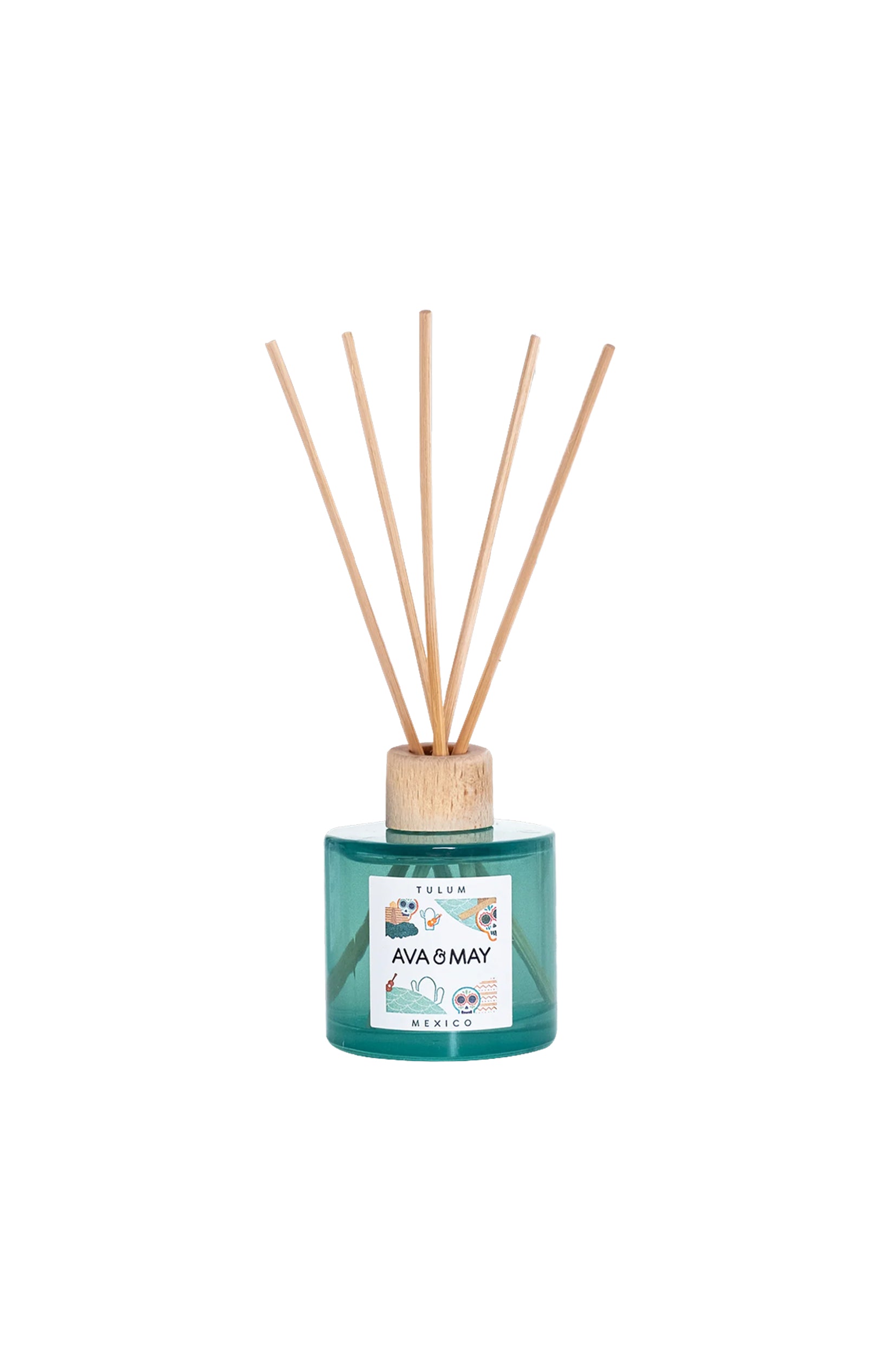 Diffuseur parfum d’ambiance - Tulum - Ambre & patchouli - 100 ml
