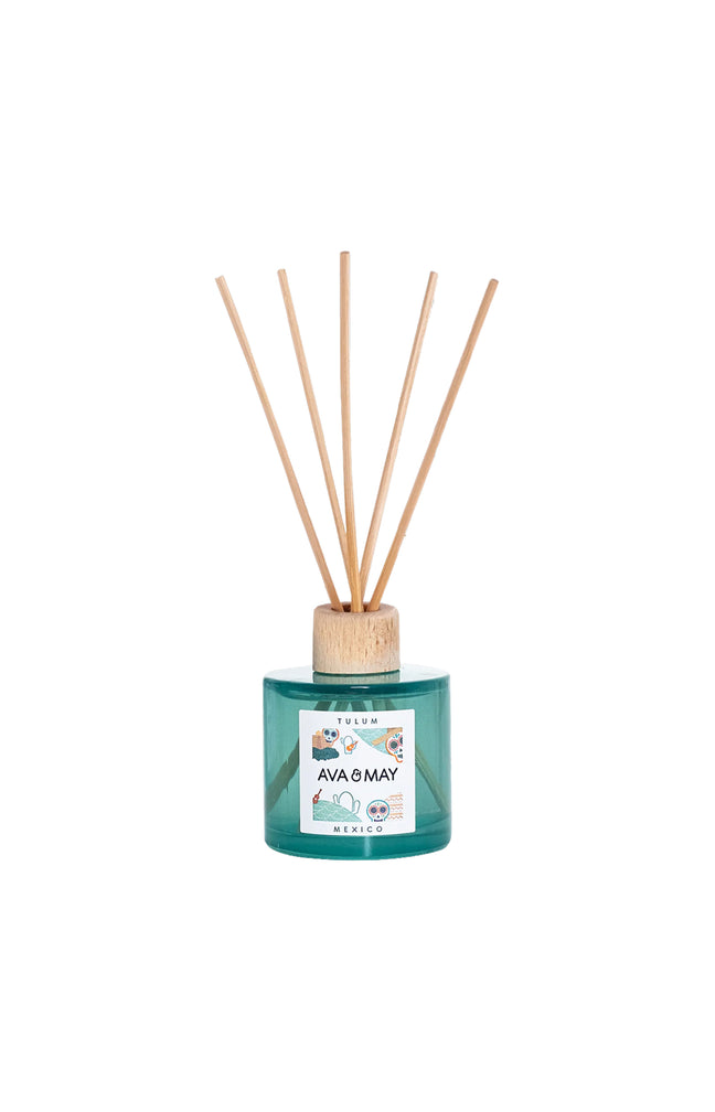 Diffuseur parfum d’ambiance - Tulum - Ambre & patchouli - 100 ml