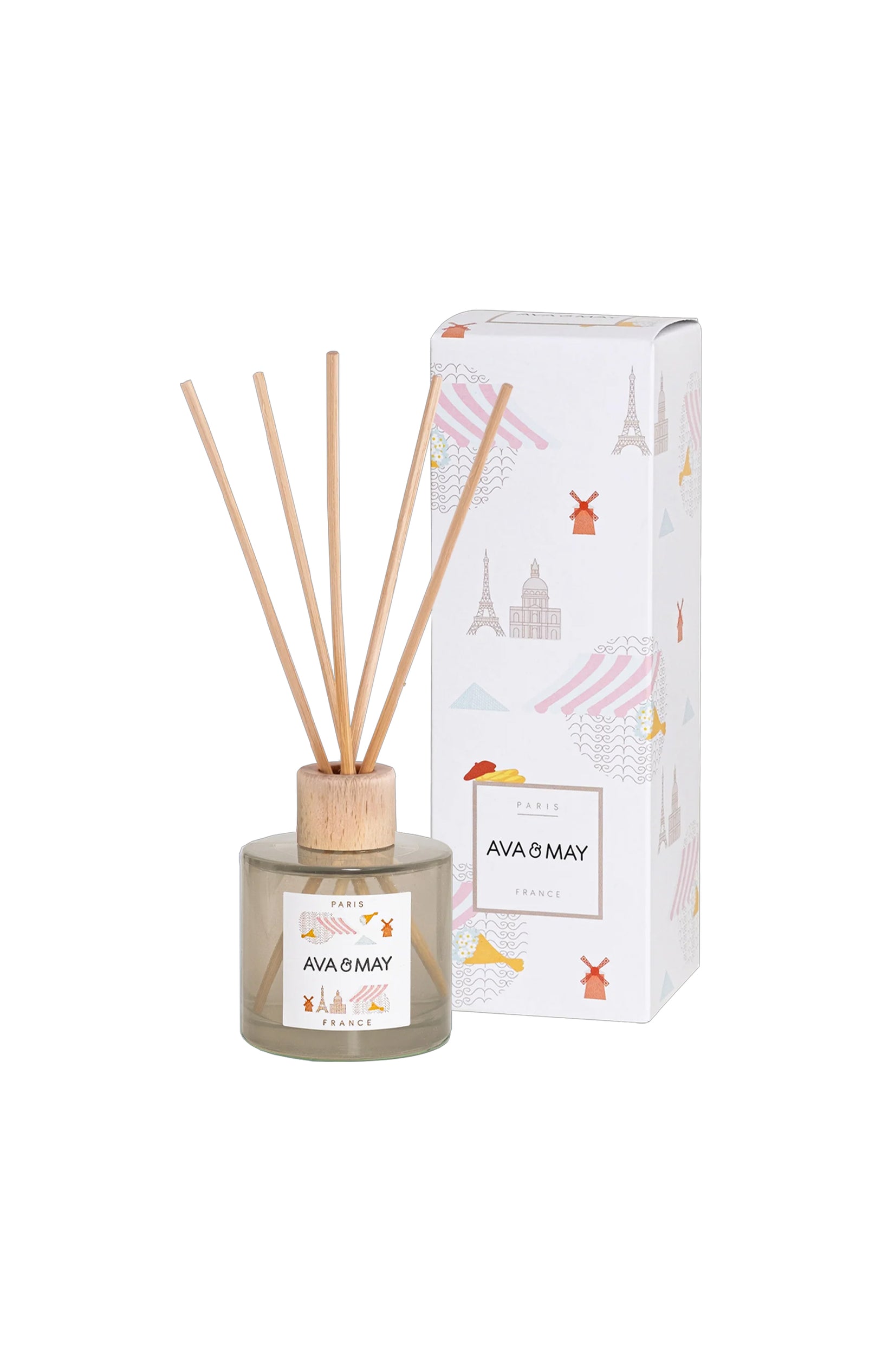 Diffuseur parfum d’ambiance - Paris - Bergamote & jasmin - 100 ml