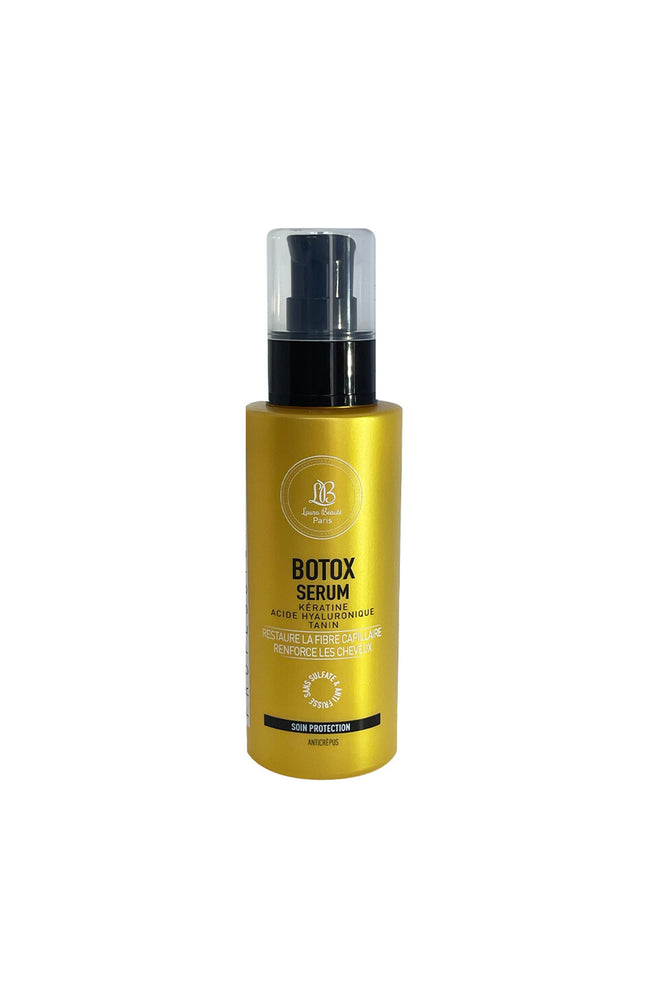 Sérum botox - Kératine, tanin & acide hyaluronique - Cheveux fragiles - 100 ml