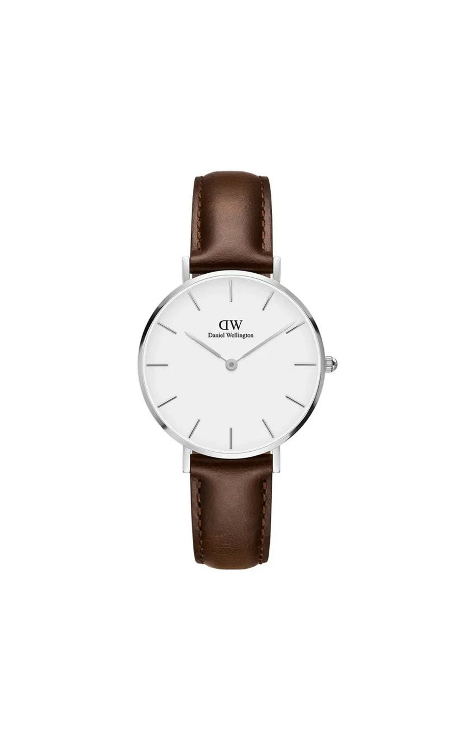Montre - Acier inoxydable & cuir - Homme
