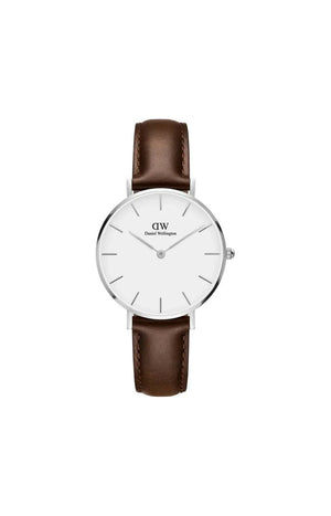Montre - Acier inoxydable & cuir - Homme