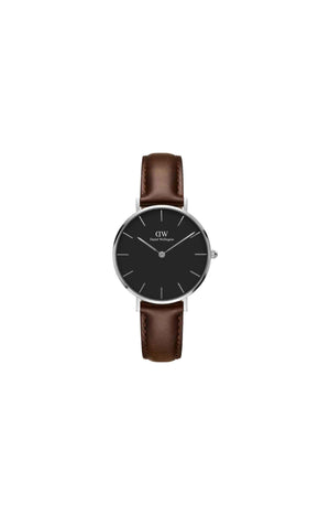 Montre - Acier inoxydable & cuir - Homme