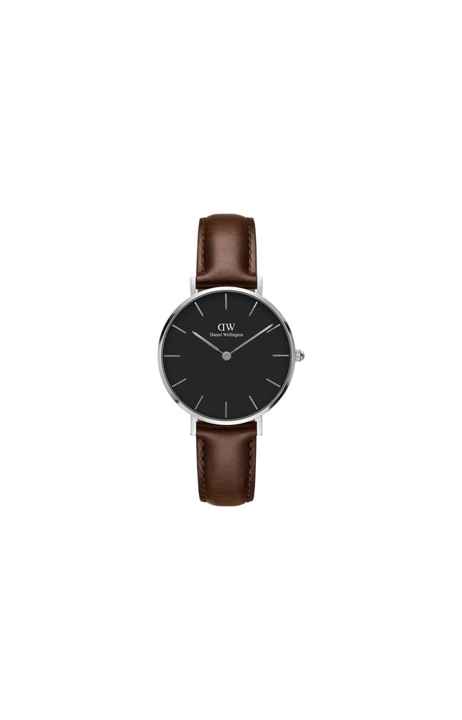 Montre - Acier inoxydable & cuir - Homme