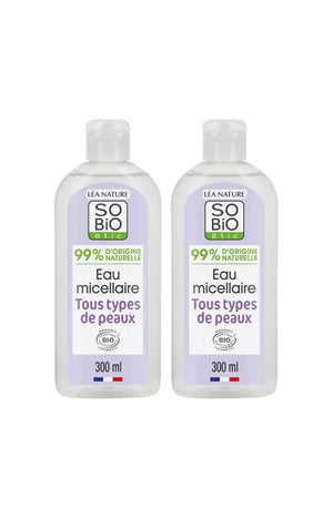 Eaux micellaires bio - Visage - 2 x 300 ml