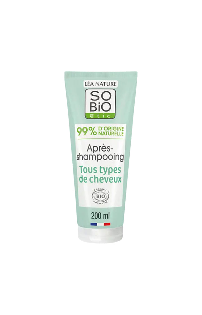 Après-shampooing bio - Aloe vera - Tous types de cheveux - 200 ml