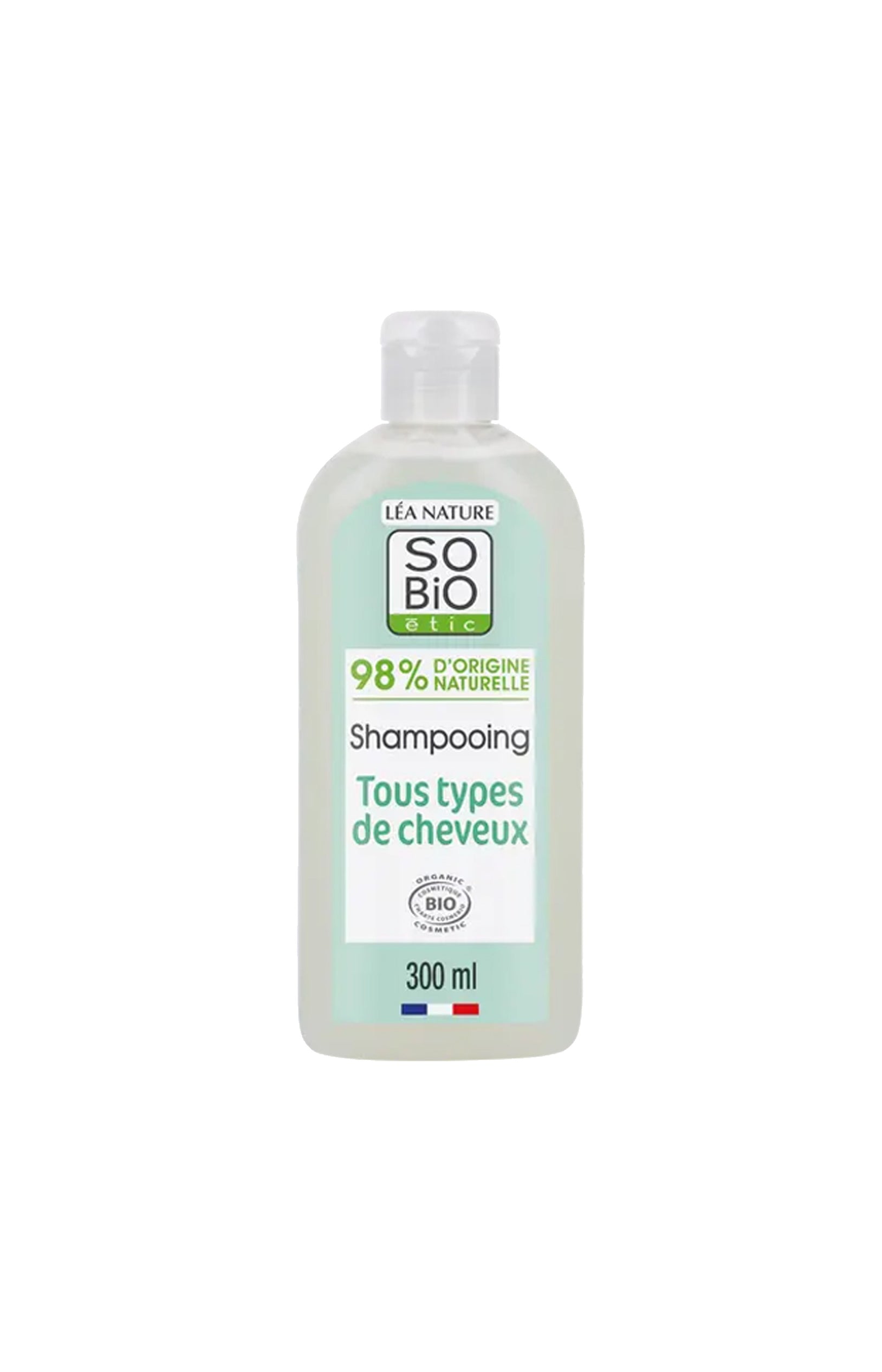 Shampoing bio - Aloe vera - Tous types de cheveux - 300 ml