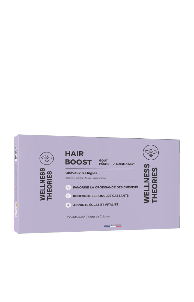 Cure cheveux & ongles - Hair Boost - Pêche - 7 ampoules