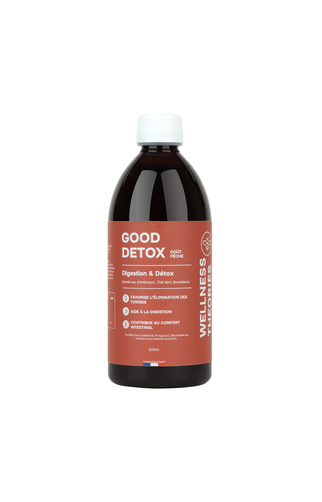 Draineur minceur & ventre plat - Pêche - 500 ml