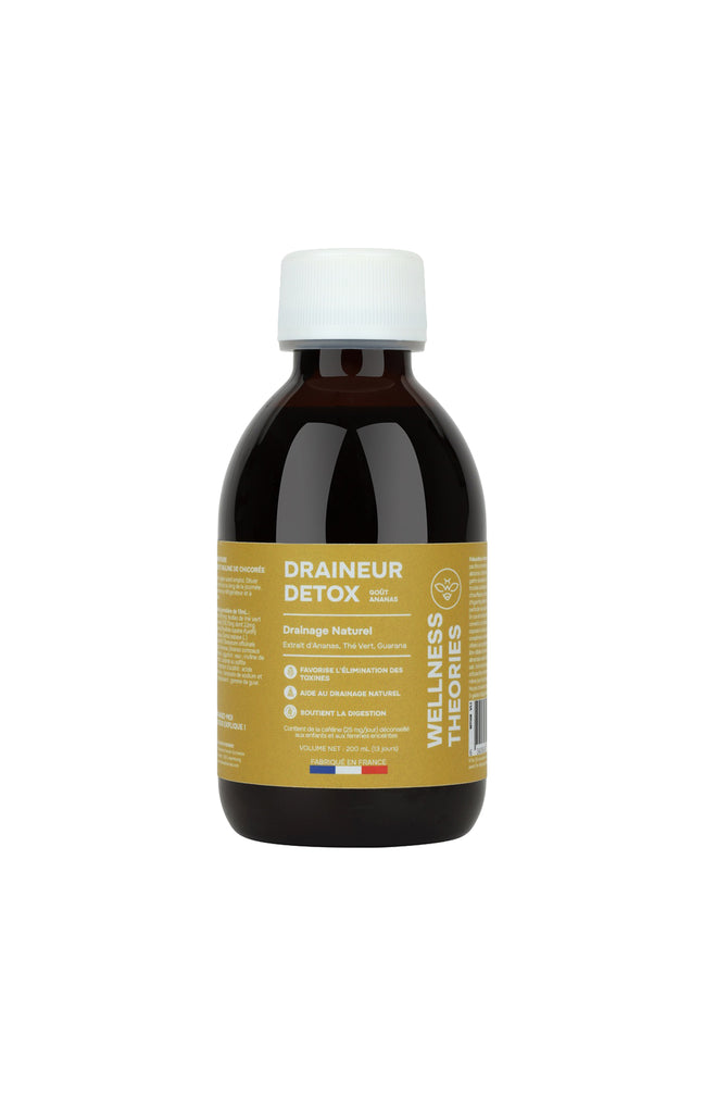 Draineur detox bio - Ananas - 200 ml