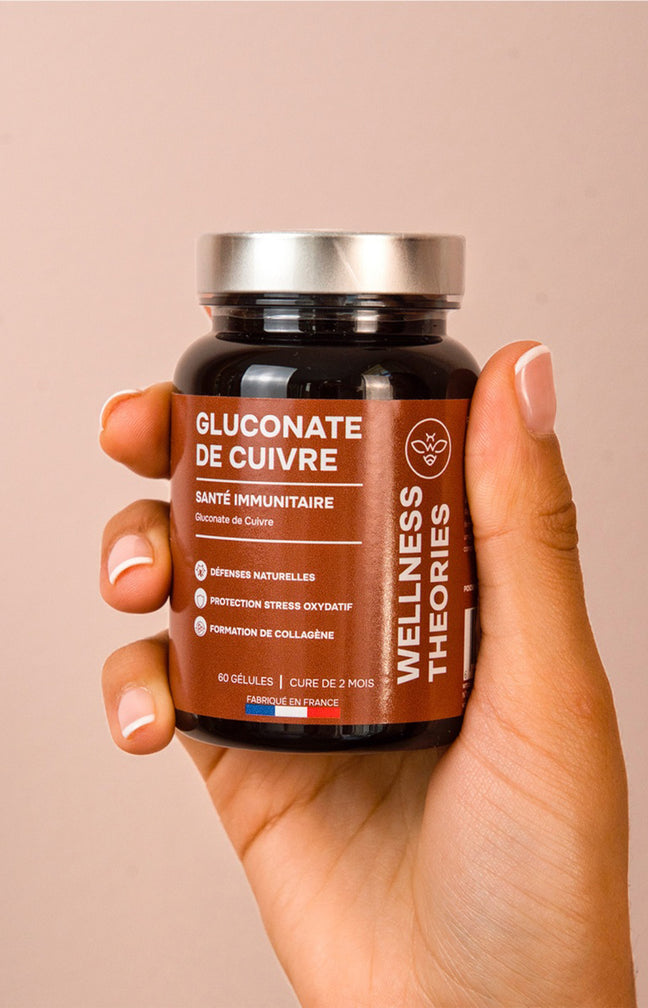 Cure immunité - Gluconate de Cuivre - 2 mois