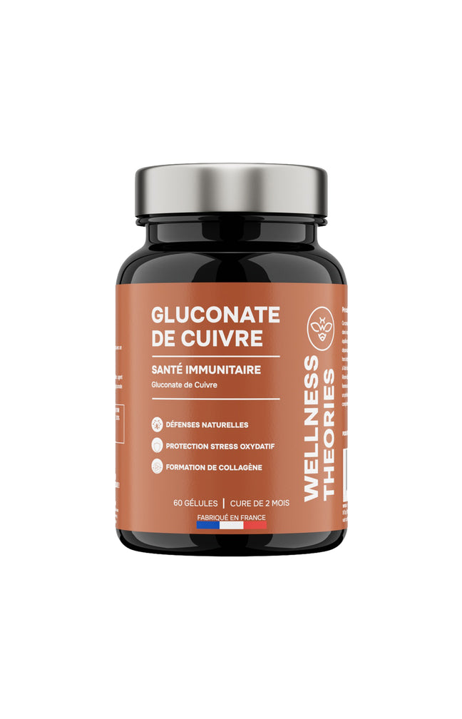 Cure immunité - Gluconate de Cuivre - 2 mois