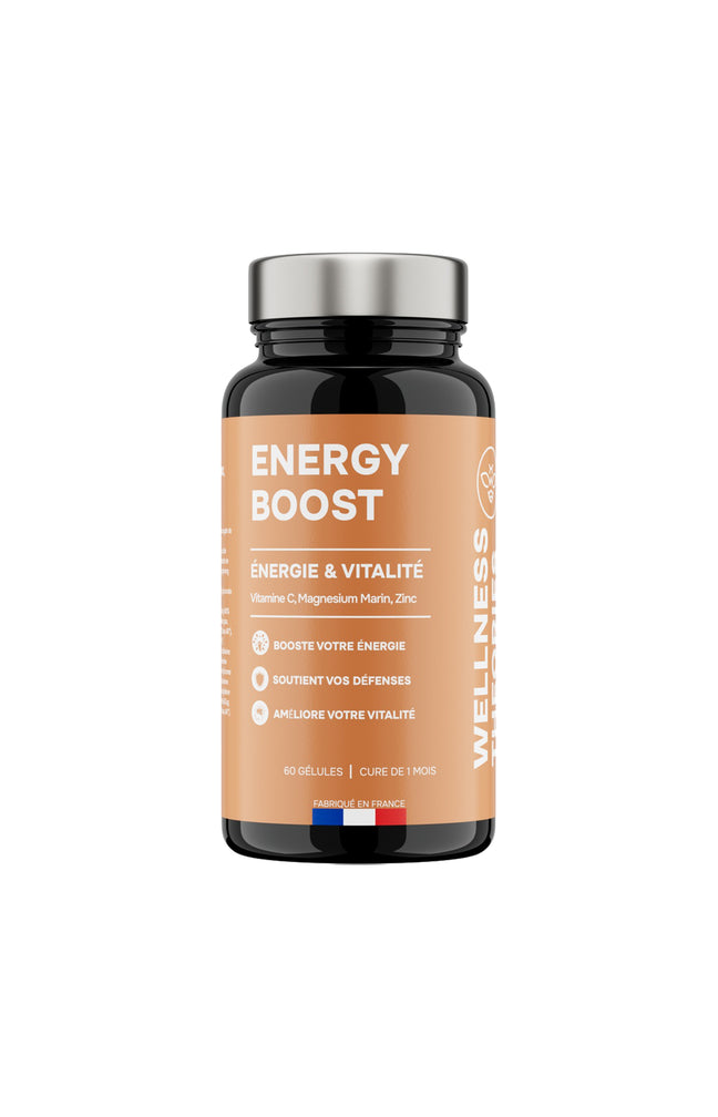 Cure vitalité - Energy Boost - Vitamine C & magnésium - 1 mois
