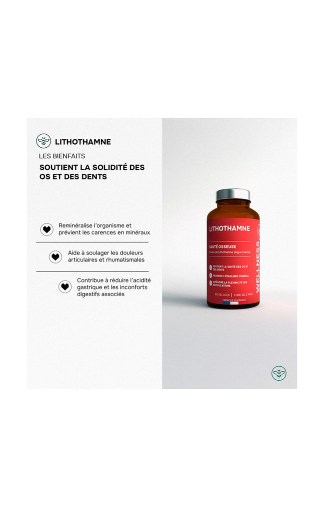 Cure santé osseuse - Lithothamne - 1 mois