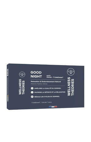 Cure sommeil - Good Night - Mélatonine - Fraise - 7 ampoules