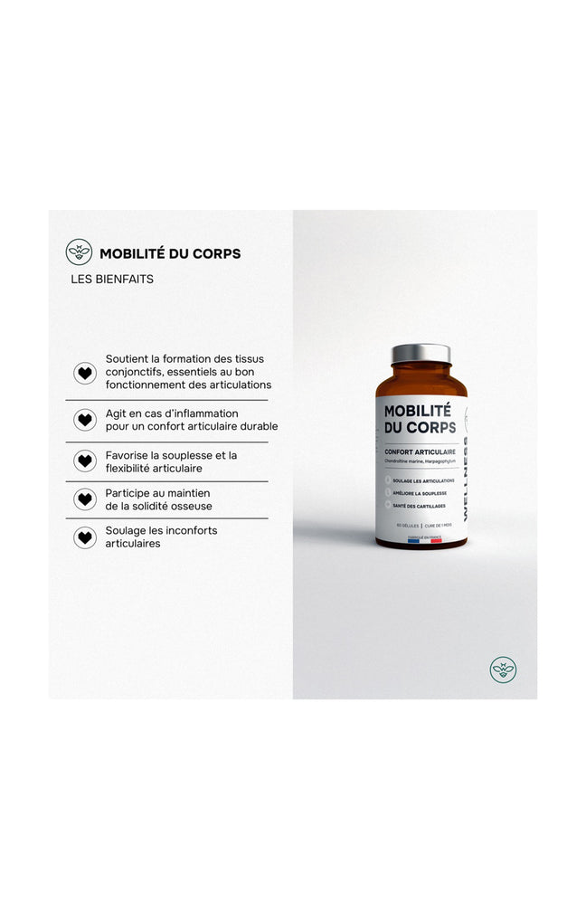 Cure mobilité du corps - Chondroïtine marine - 1 mois