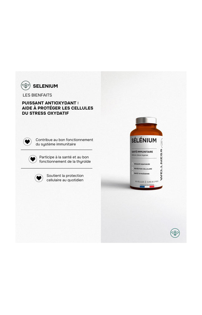 Cure immunité renforcée - Sélénium  - 2 mois