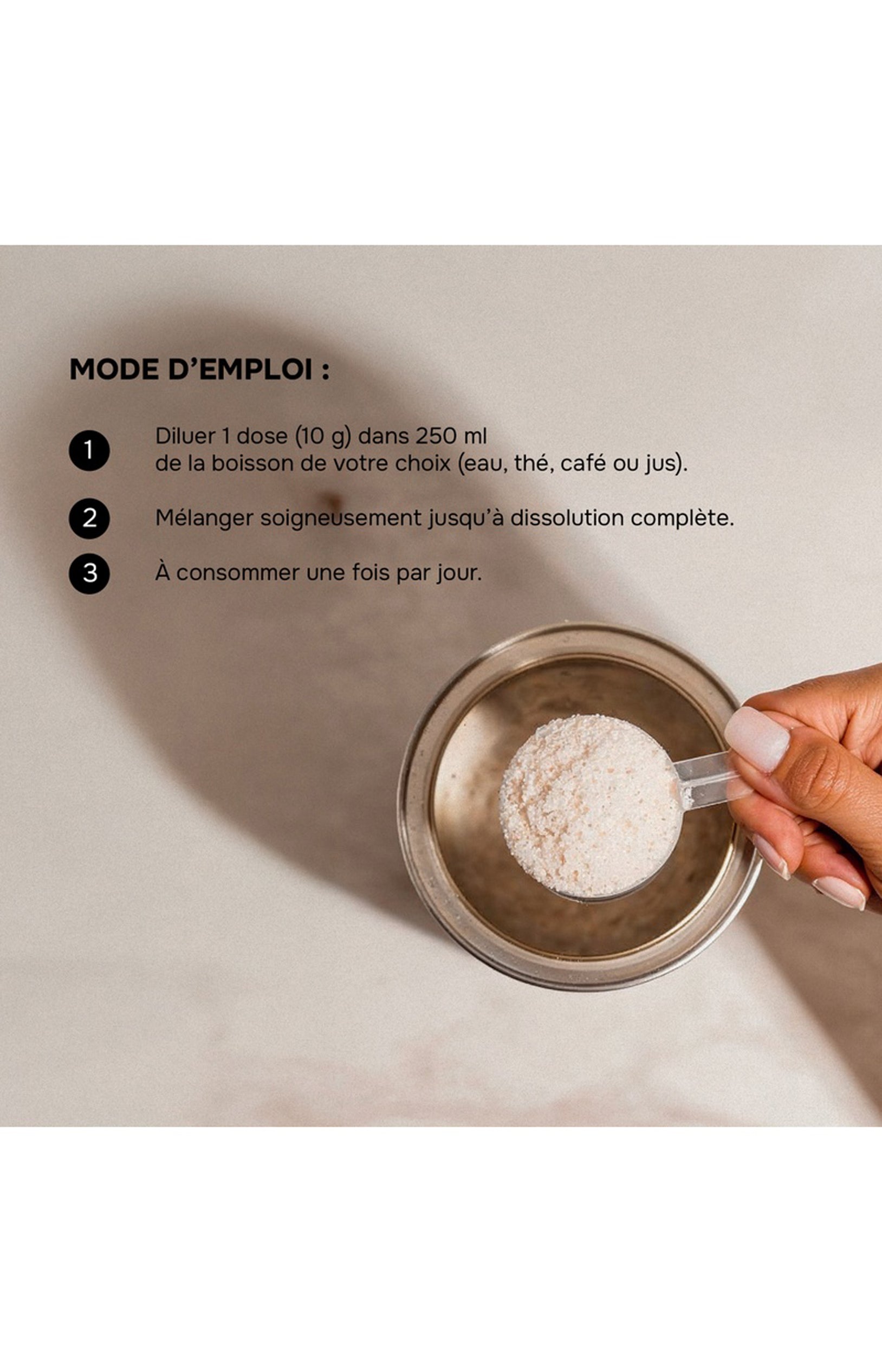 Cure beauté & articulations - Collagène marin types I & II - Poudre 300 g - 3 mois