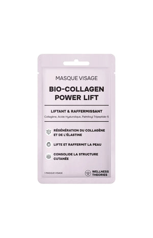 Masque tissu liftant - Collagène marin, adénosine & acide hyaluronique - Visage