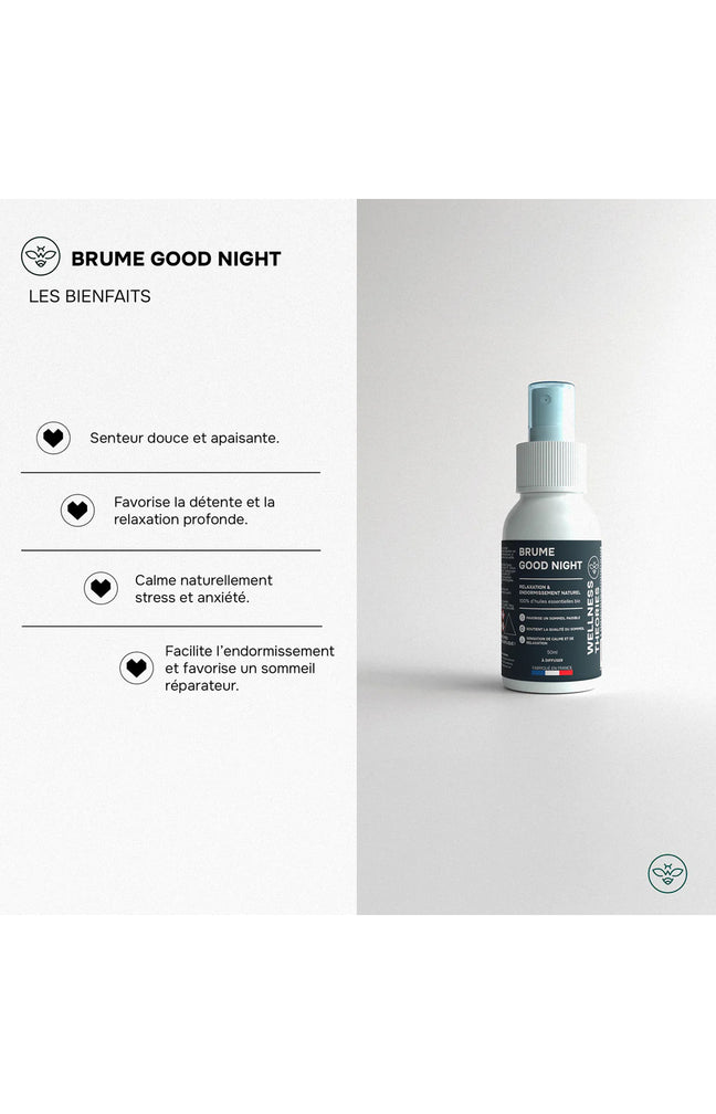 Brume sommeil - Huiles essentielles bio - 50 ml