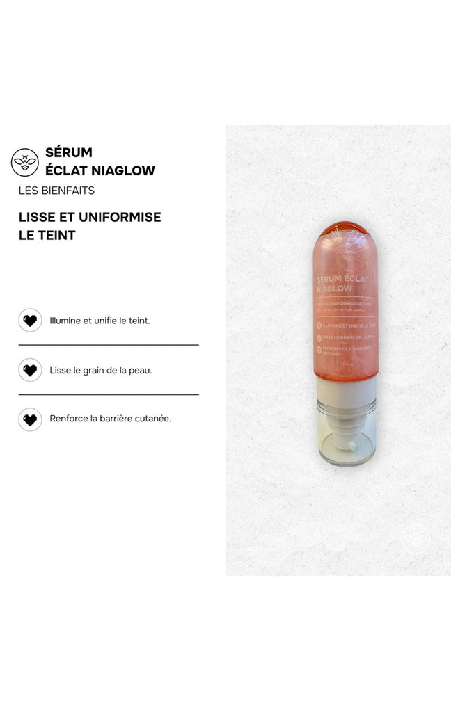 Sérum éclat - Niacinamide & acide hyaluronique - Visage - 30 ml