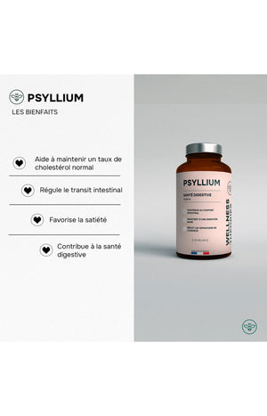 Cure confort digestif - Psyllium - 1 mois