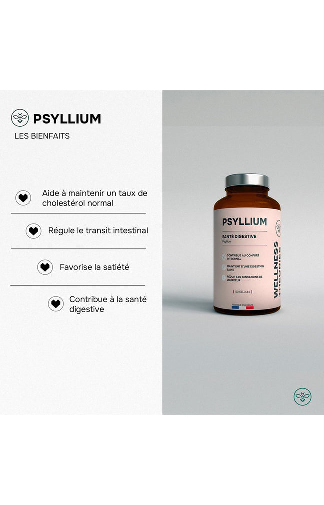 Cure confort digestif - Psyllium - 1 mois