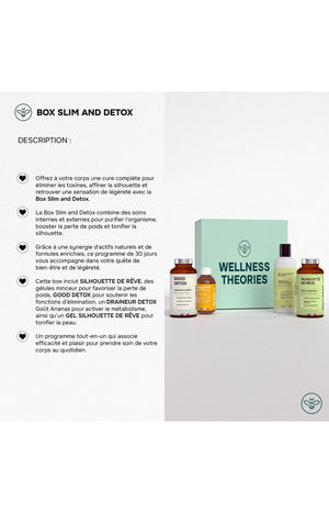 Box minceur & détox - Slim & Detox - 4 produits