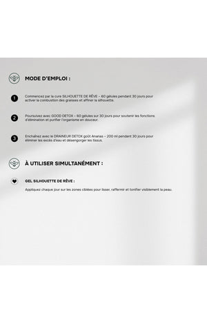 Box minceur & détox - Slim & Detox - 4 produits