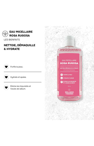 Eau micellaire - Rosa Rugosa - Visage & yeux - 300 ml