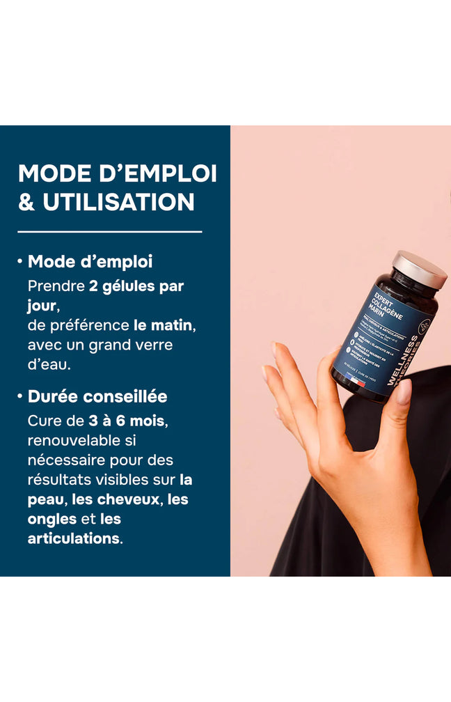 Cure anti-âge & articulation - Collagène marin type I & II - 1 mois