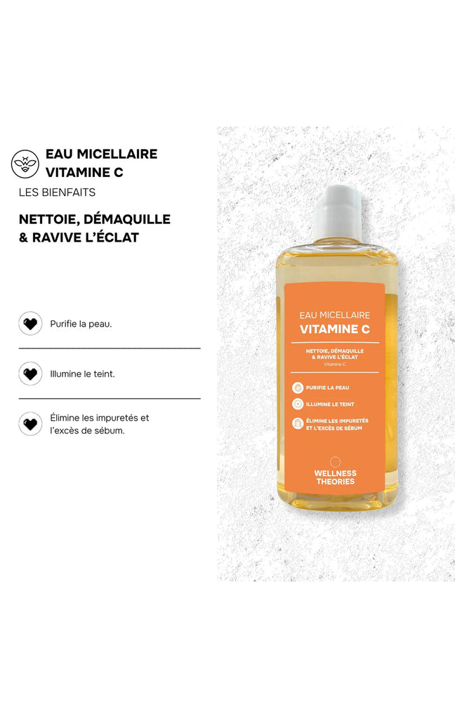 Eau micellaire - Vitamine C - Visage & yeux - 300 ml