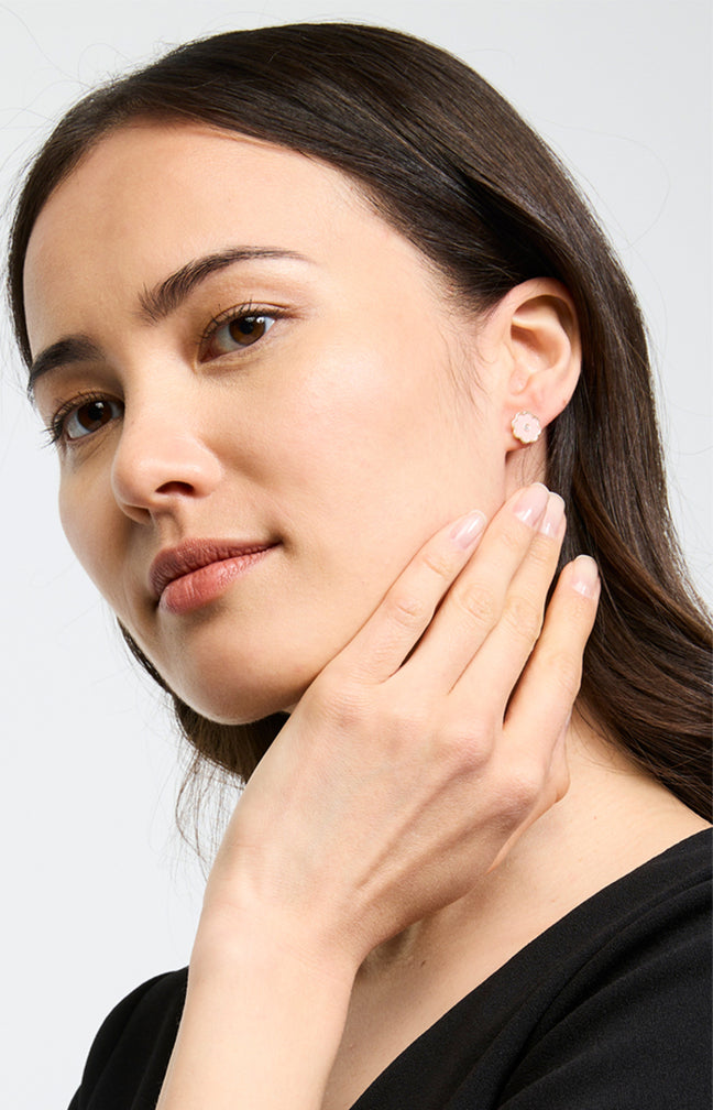 Boucles d’oreilles - Acier inoxydable - Doré & rose