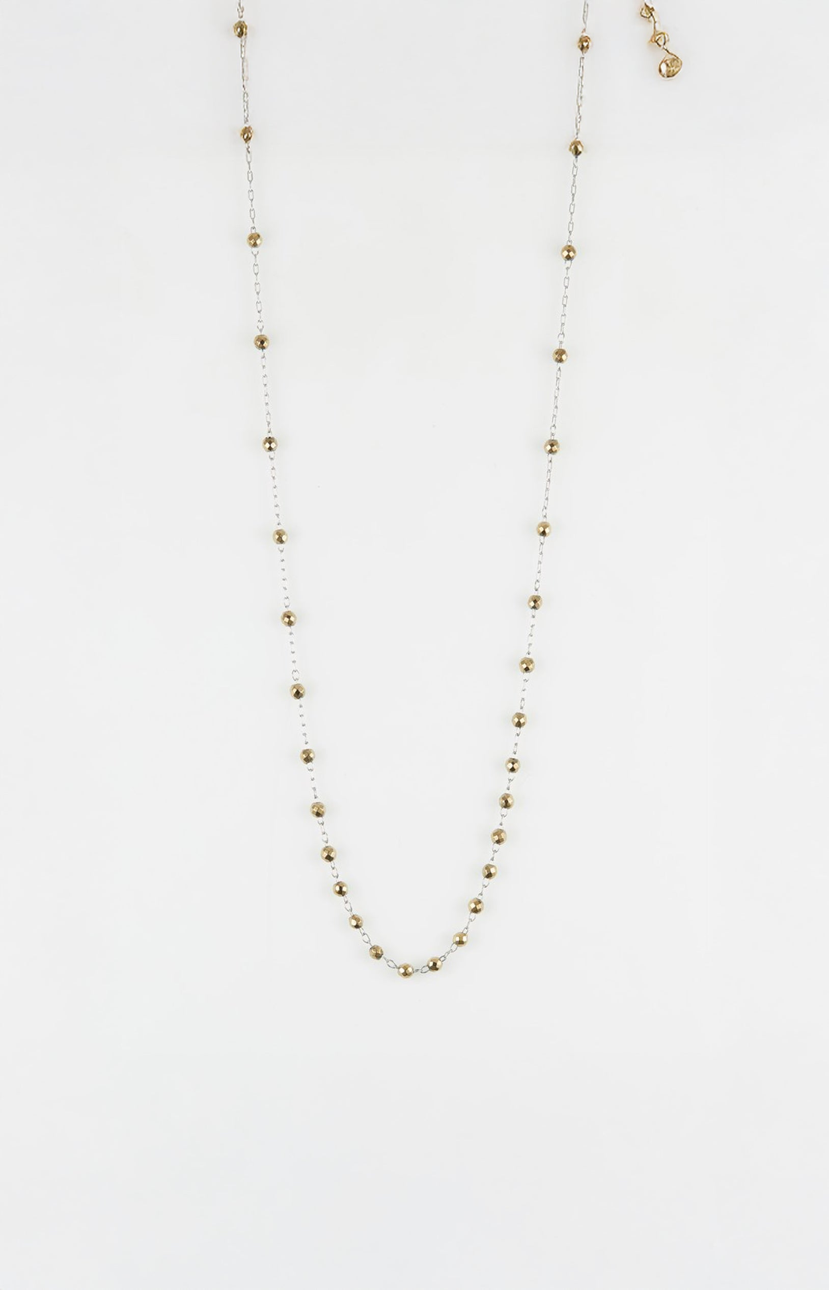 Collier - Acier inoxydable - Argenté & bronze