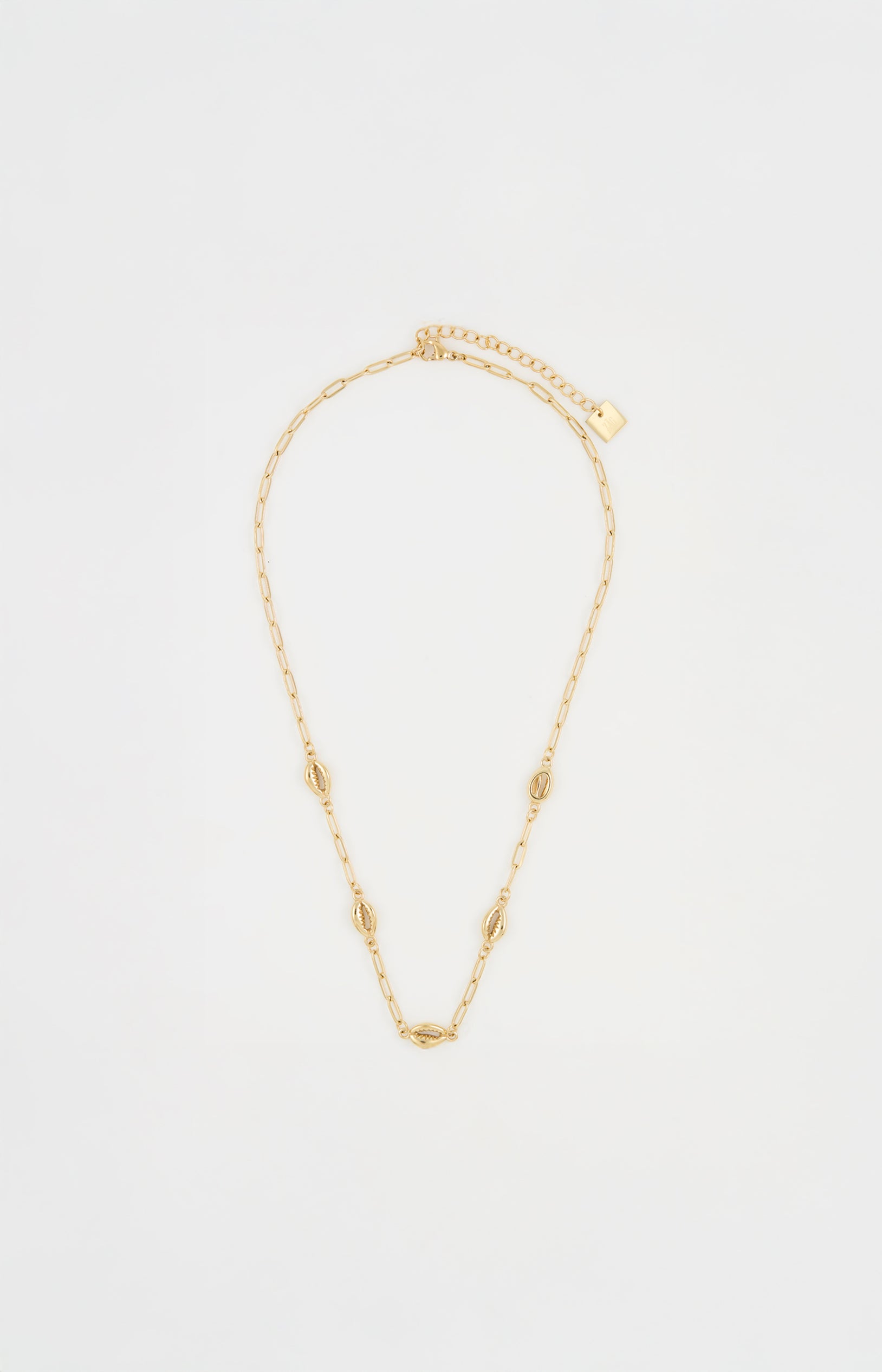 Collier chaîne fine - Sanae - Acier inoxydable - Doré