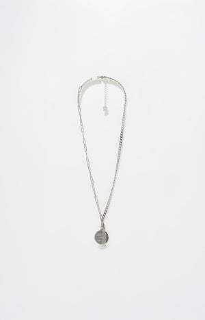 Collier fin multi-chaînes - Acier inoxydable - Argenté
