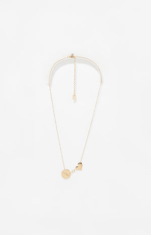Collier - Acier inoxydable - Doré
