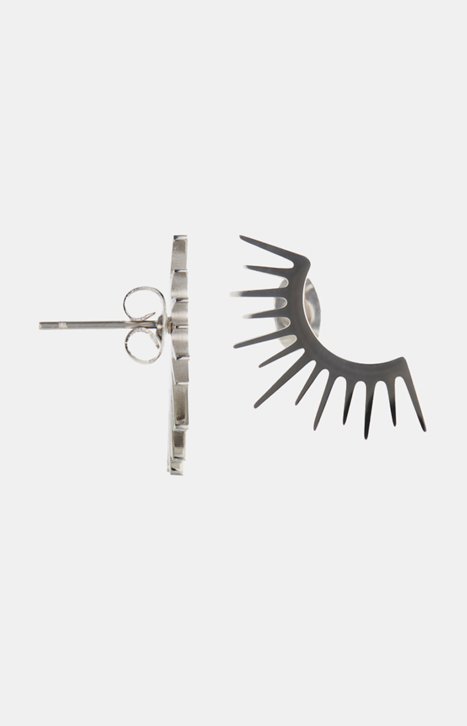 Boucles d’oreilles - Acier inoxydable - Argenté