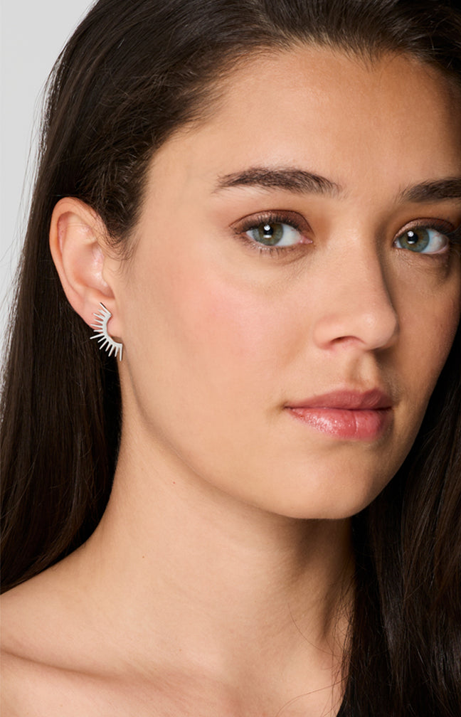 Boucles d’oreilles - Acier inoxydable - Argenté