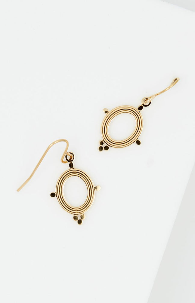 Boucles d’oreilles - Acier inoxydable - Doré