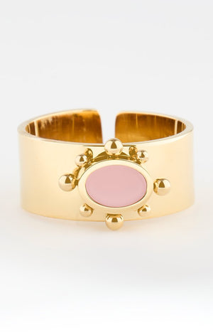 Bague ajustable - Acier inoxydable - Doré & rose