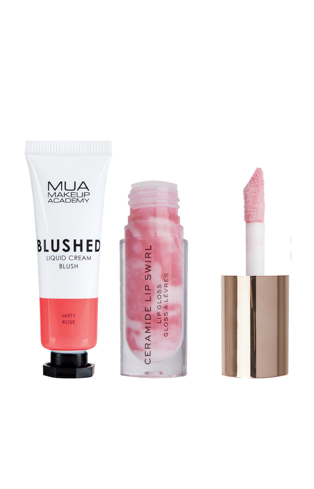 Blush crème & gloss - Misty Rose & Sweet Soft Pink