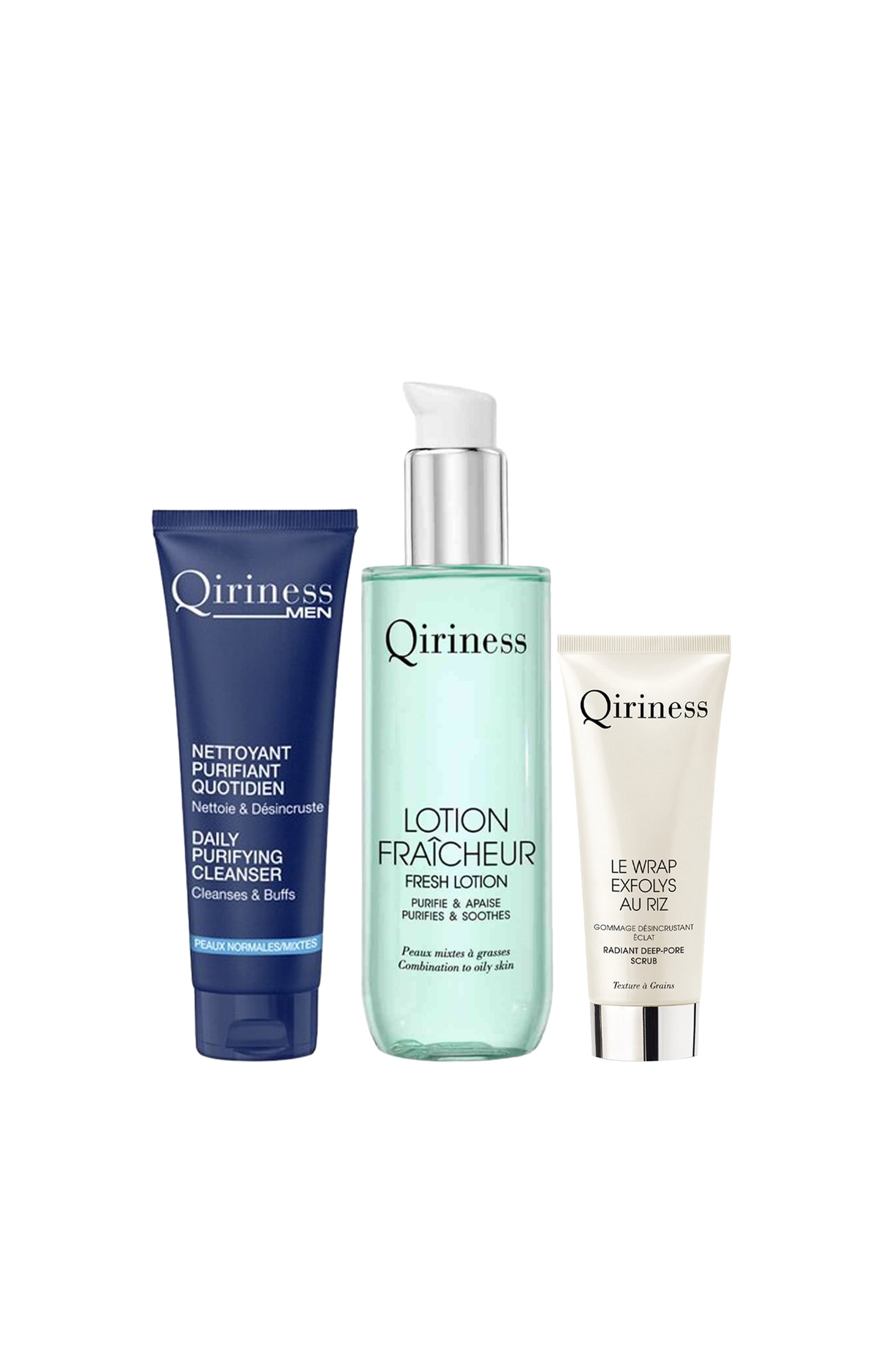 Routine nettoyante - Visage - 3 produits
