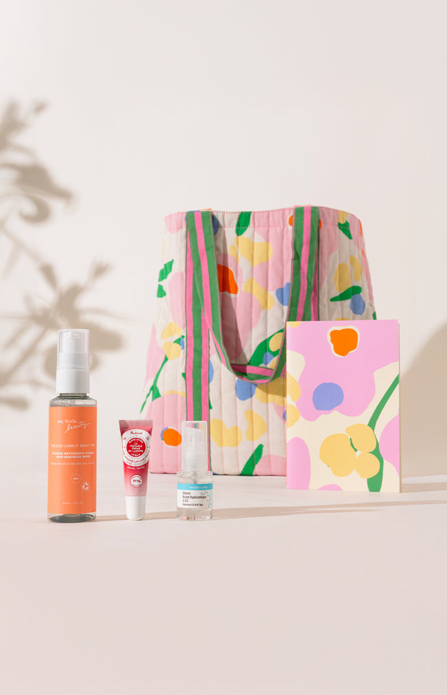 Coffret Impression de printemps - Hydratation & éclat - 3 produits