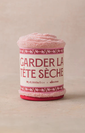 Serviette cheveux - Davines - Rose