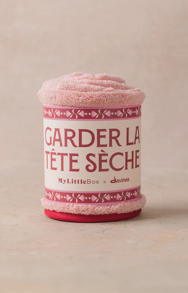 Serviette cheveux - Davines - Rose