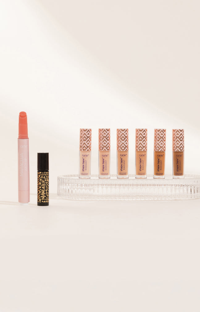 Coffret maquillage - My Little Box x Tarte - Teint, yeux & lèvres - 3 produits