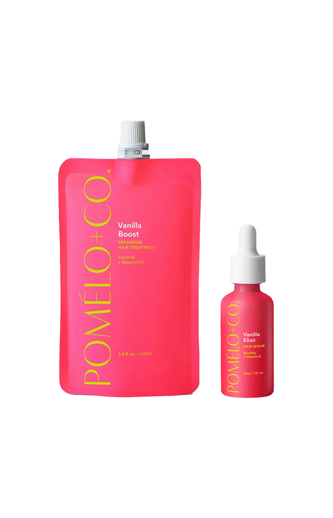 Set Vanilla - Masque & sérum - Cheveux abîmés