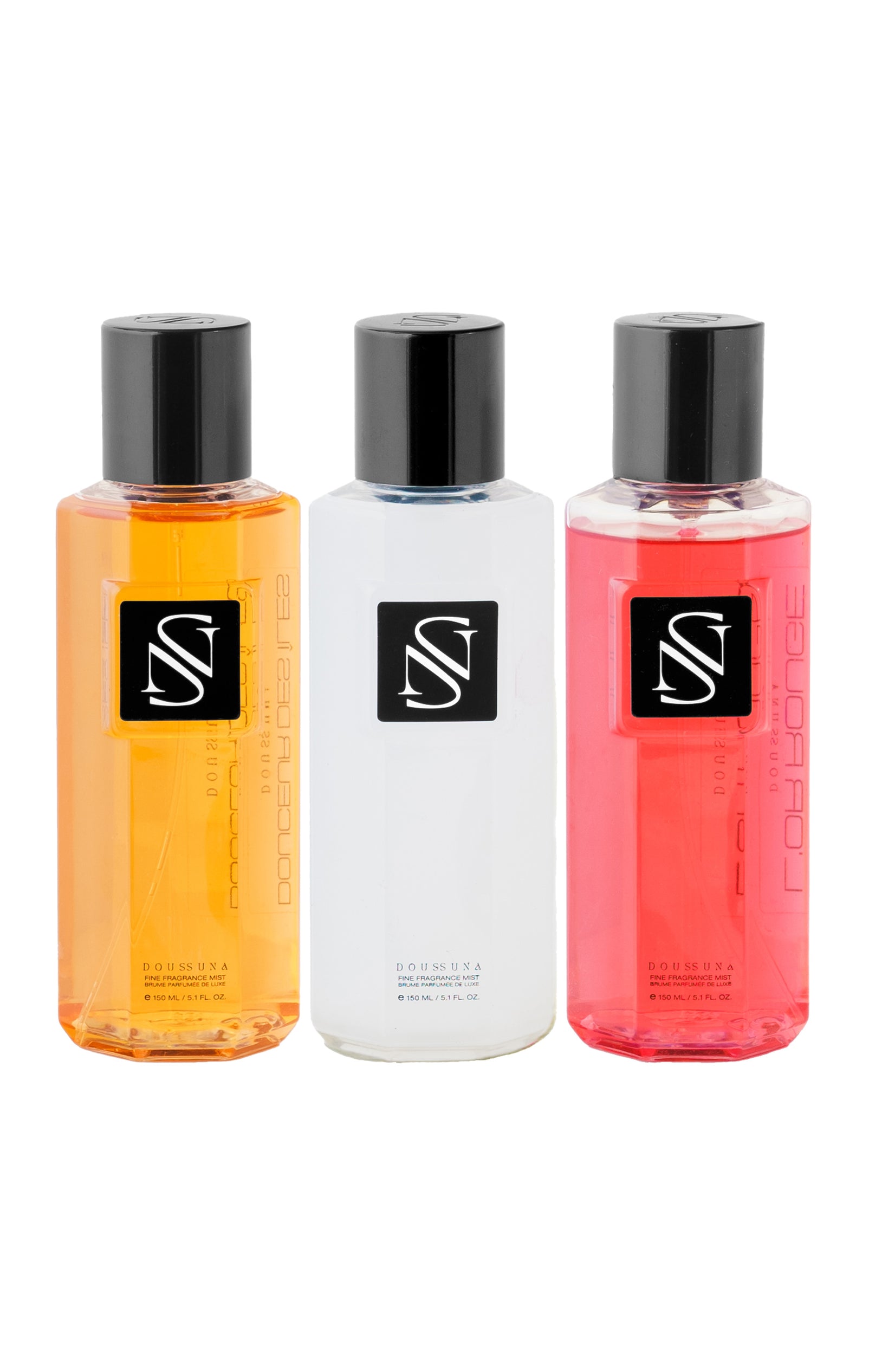 Brumes parfumées - Douceur des îles, Arabic musc & L'Or rouge - 3 x 150 ml