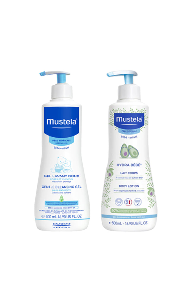 Nettoyant & hydratant - Corps & cheveux - Bébé - 2 x 500 ml